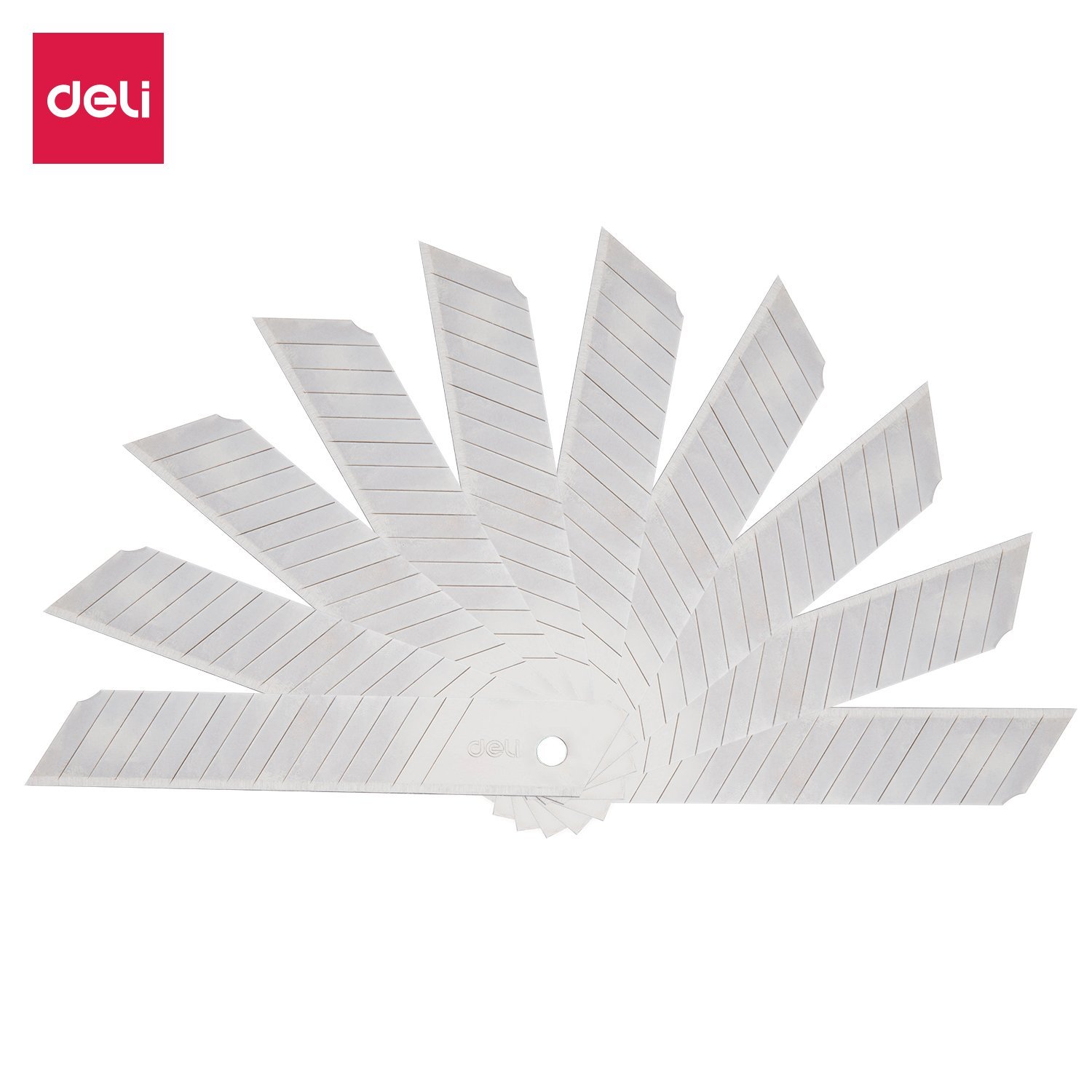 ديلي نصلة مشرط عريض - علبة 10 قطع - نصلة 15 رأس - 100×18×0.5 مم - E2017