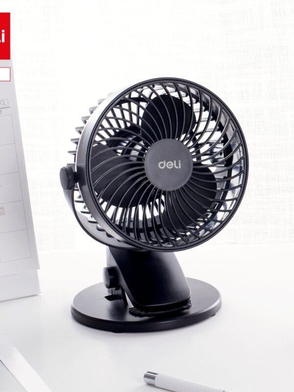 ديلي مروحة - 3 وات، 5 بوصة - أبيض ، أسود - E3688