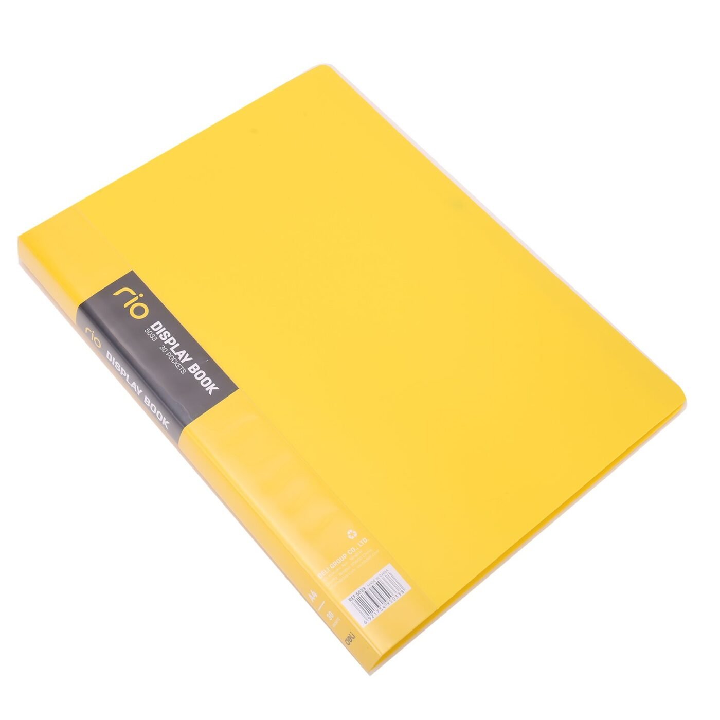 E5033 (5) ديلي مصنف كتاب - 30 صفحة - قياس A4 - ألوان نيون (أزرق/ أحمر/ أخضر/ أصفر/ برتقالي) - E5033