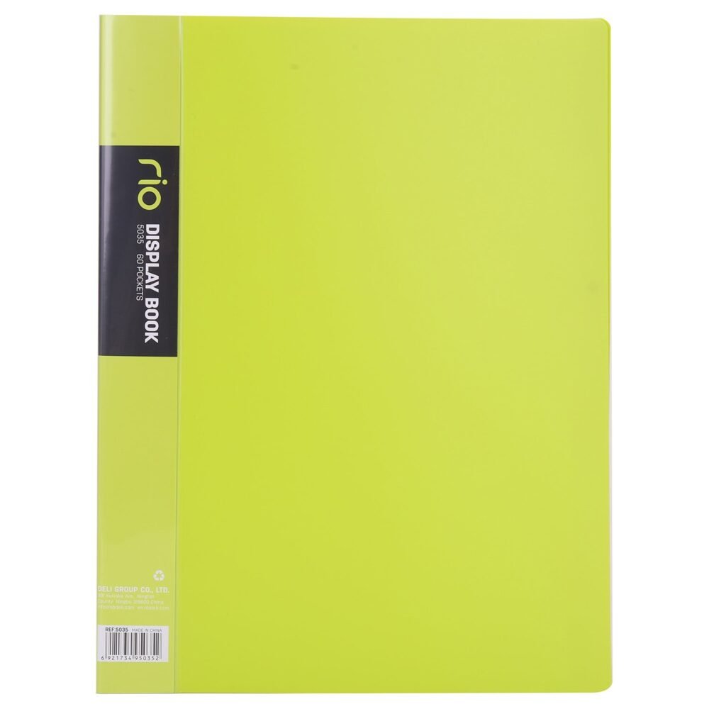 E5035 (7) ديلي مصنف كتاب - 60 صفحة - قياس A4 - ألوان نيون (أزرق/ أحمر/ أخضر/ أصفر/ برتقالي) - E5035