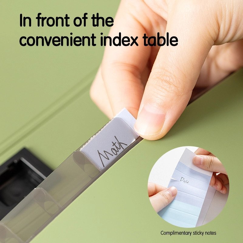 ديلي مصنف حقيبة 13 قسم - قياس A4 - مع مسكة - إغلاق بقفل - (برتقالي/أخضر /بترولي/ زيتي) - E5557