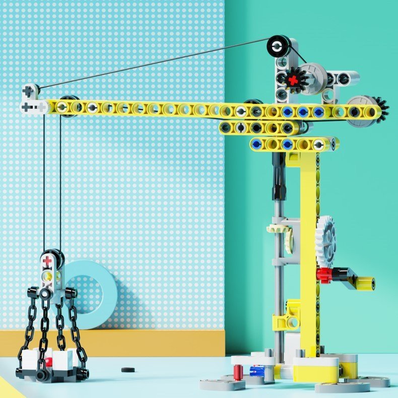 ديلي ليغو - أصفر - E74385