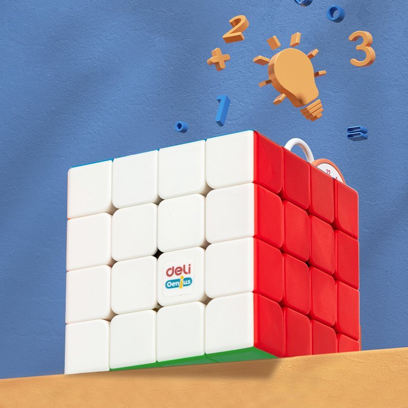 E74568 (4) ديلي مكعب روبيك - 59*59*59 مم - ألوان مختلفة - 74568