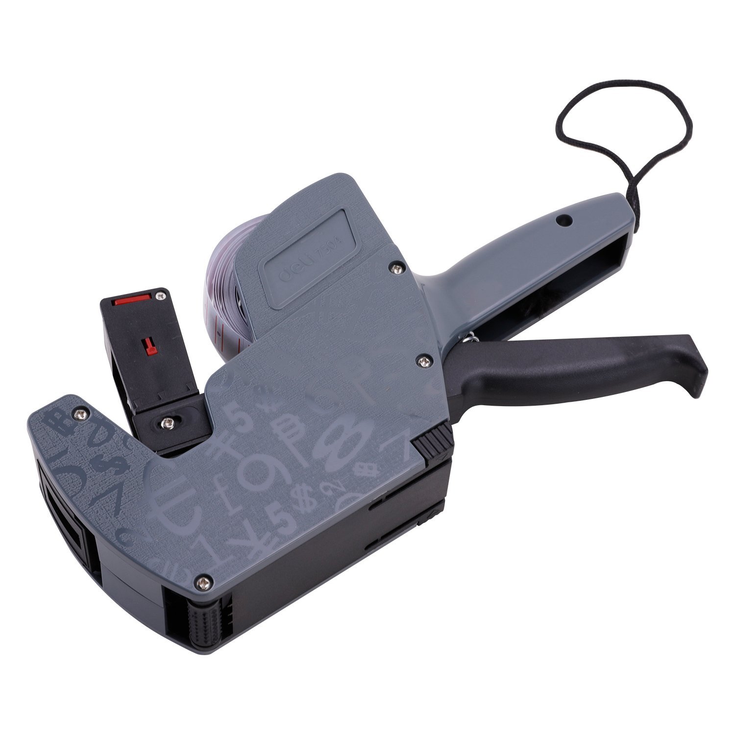 E7504 (1) ديلي مسدس تسعير - 8 خانات - رمادي - E7504