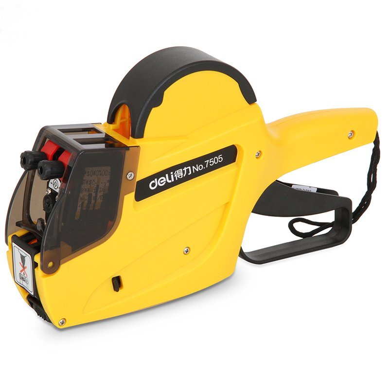 E7505 (6) ديلي مسدس تسعير - ١٠ خانات - أصفر - E7505