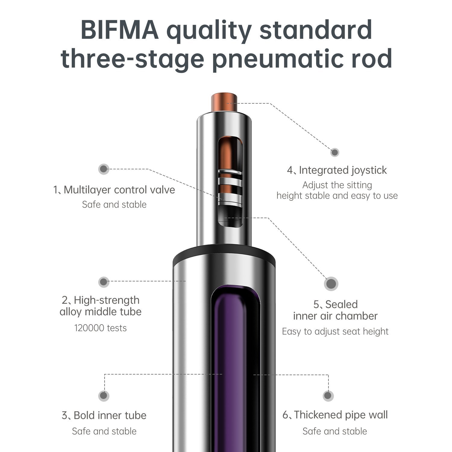 ديلي كرسي - مسند للذراع ناعم - 59*63*113- 123 سم- رمادي - E91025