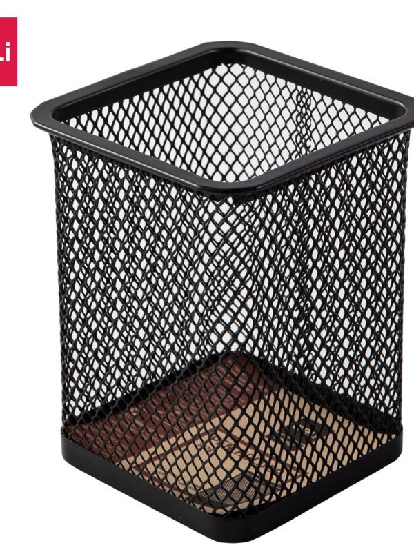 ديلي حامل أقلام شبك مربع - 80*80*90 مم - أسود - E9174