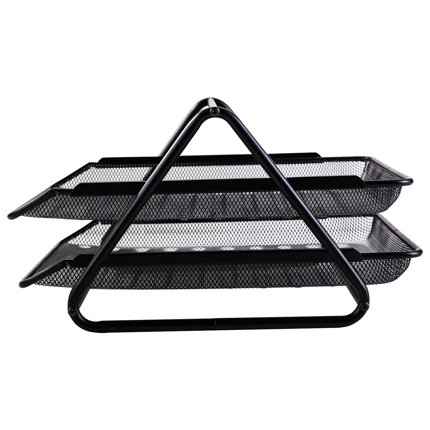 E9183 (1) ديلي ستاند تصنيف رفوف شبك - 2 رف - 350*274*185 مم - أسود - E9183