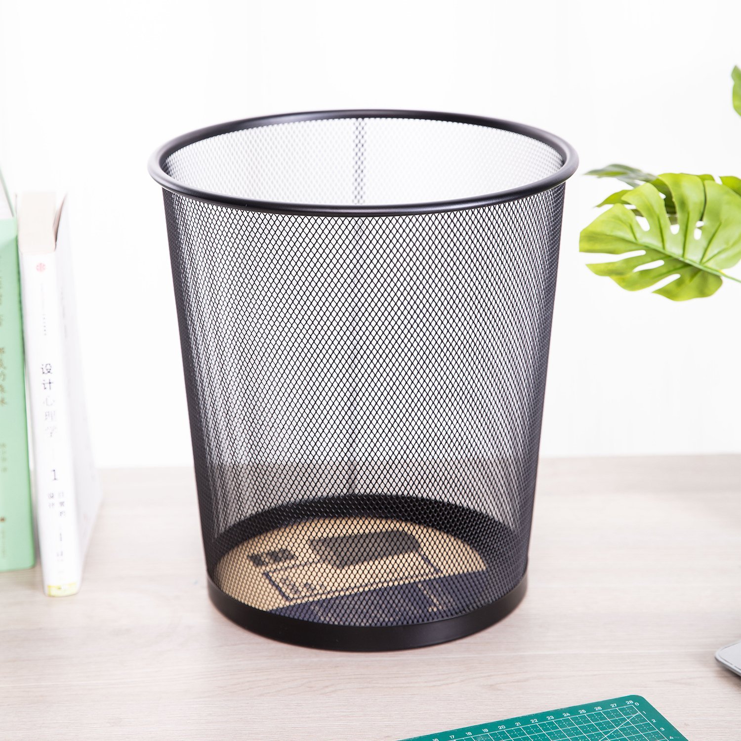 E9190 (3) ديلي سلة مهملات شبك - 266*218*280 مم - أسود - E9190