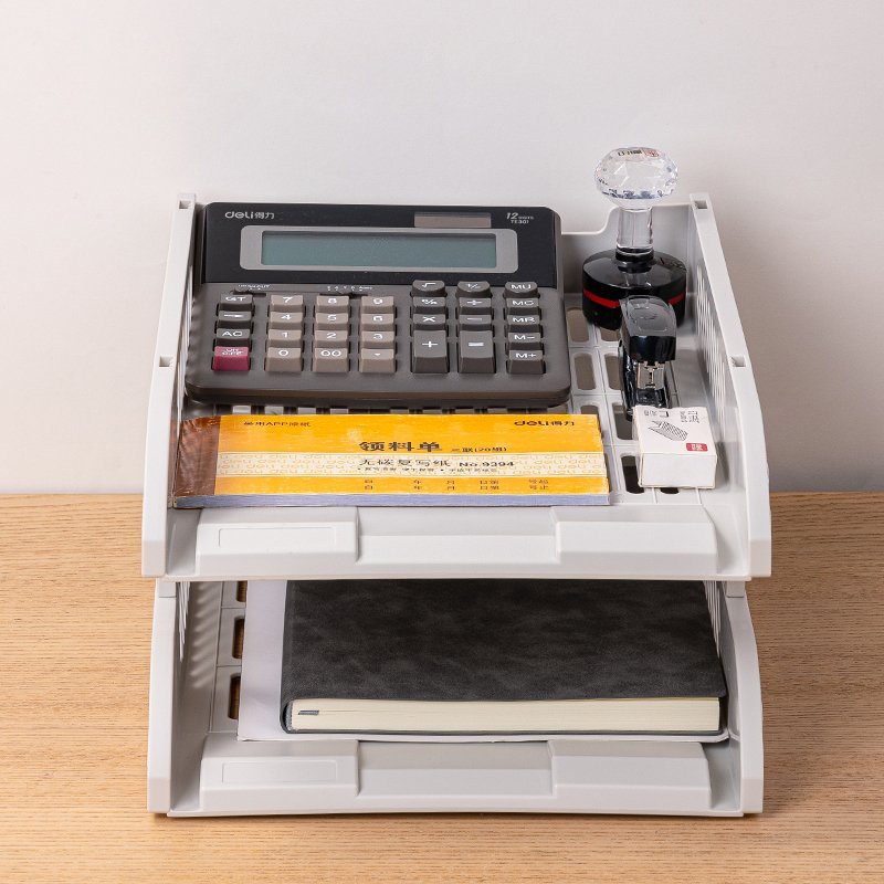 ديلي ستاند تصنيف رفوف شبك - 2 رف - 325×241× 155 مم - أسود - E9212