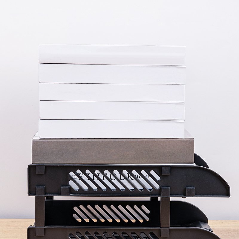 ديلي ستاند تصنيف رفوف شبك - 2 رف - 325×241× 155 مم - أسود - E9212