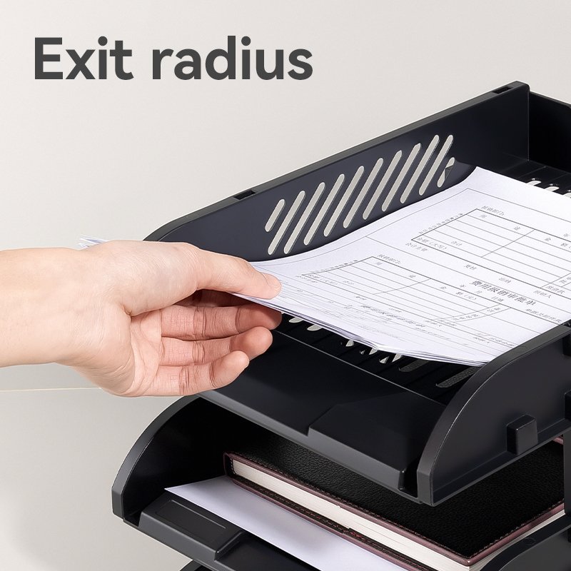 ديلي ستاند تصنيف رفوف شبك - 3 رف - 325 × 241 × 255 مم - أسود - E9213