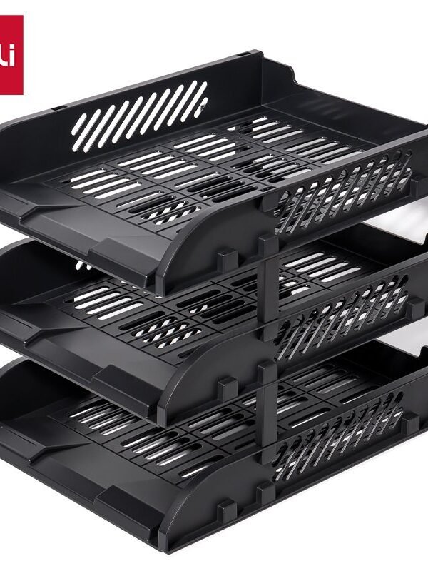 E9213 (5) ديلي ستاند تصنيف رفوف شبك - 3 رف - 325 × 241 × 255 مم - أسود - E9213