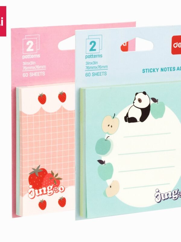 ديلي ورق ملاحظات أشكال - 76*76 مم - 30 صفحة - EA041