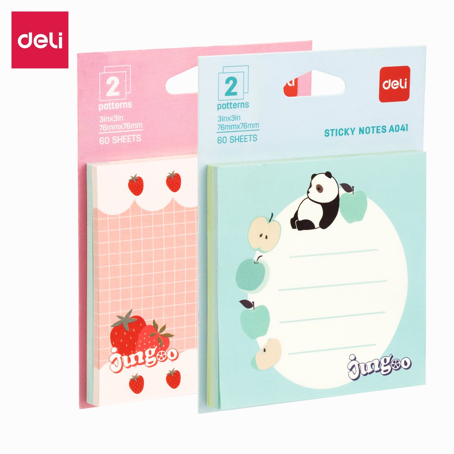 ديلي ورق ملاحظات أشكال - 76*76 مم - 30 صفحة - EA041