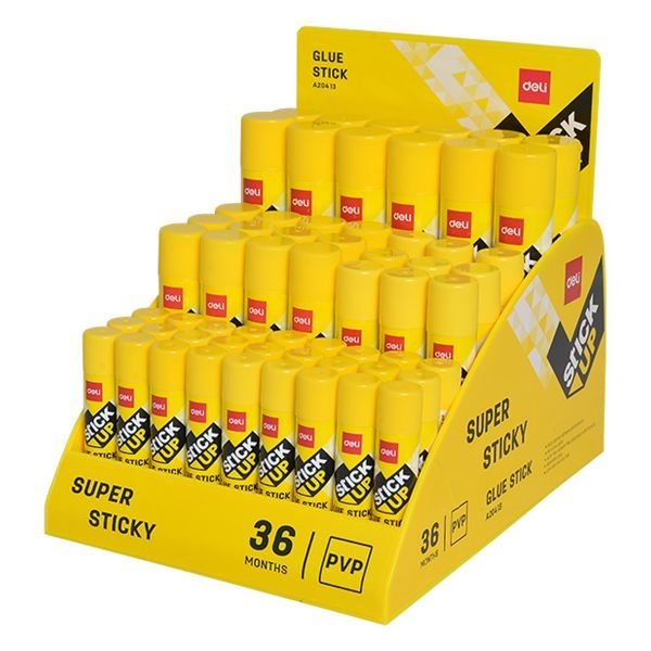 EA20413 (5) ديلي ستاند أصبع لاصق جاف - 60 قطعة // (8g)27, (15g)9, (20g)12, (36g)12 // - رمز EA20413