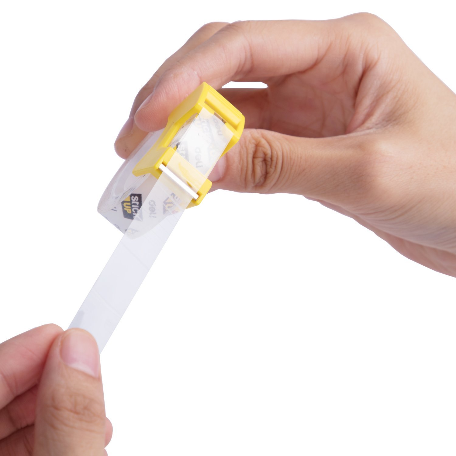 ديلي بكرة شريط لاصق مكتبي 20 يارد - كرت 2 بكرة - مقبض للتحكم والقطع - عرض 12 مم - شفاف - EA30511