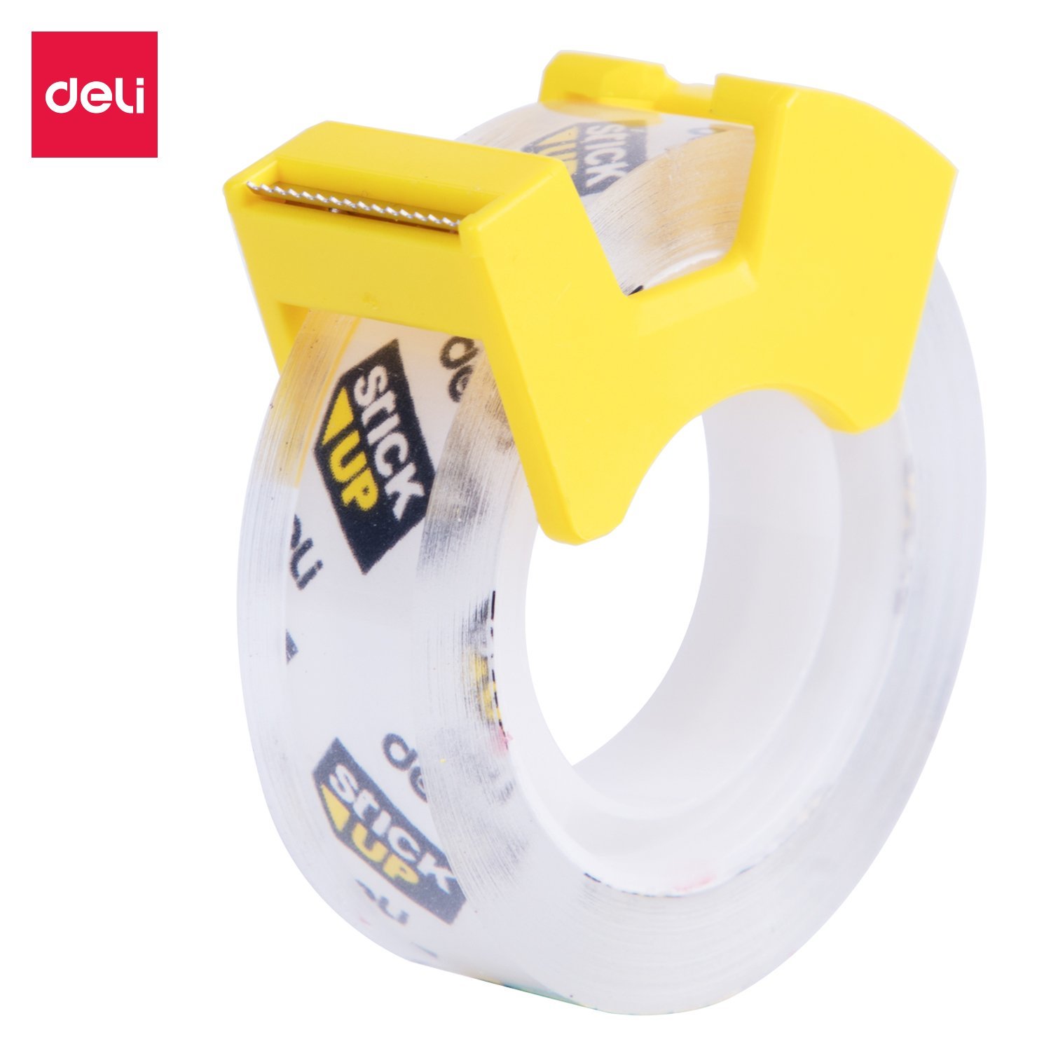 ديلي بكرة شريط لاصق مكتبي 20 يارد - كرت 2 بكرة - مقبض للتحكم والقطع - عرض 12 مم - شفاف - EA30511