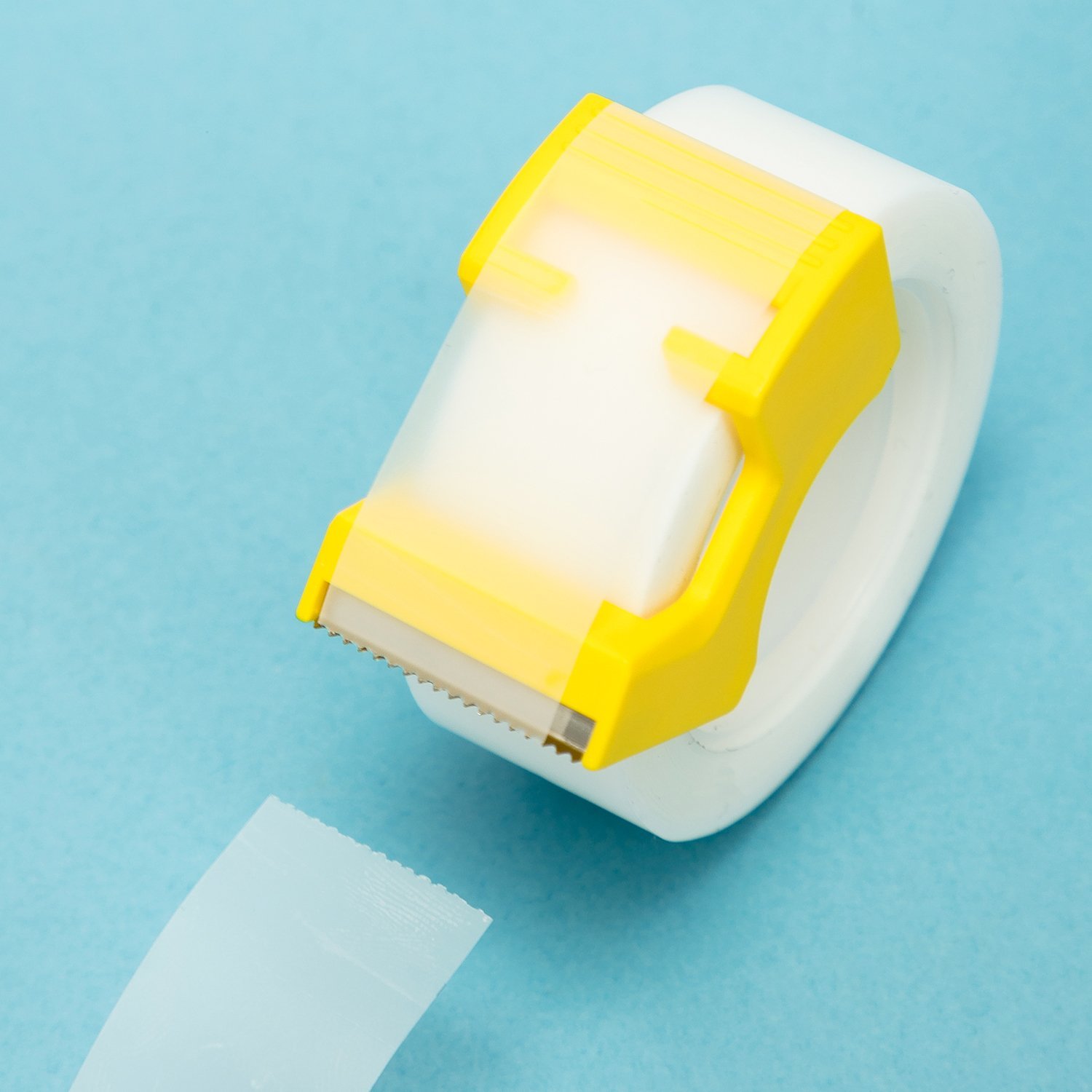 EA30611 (4) ديلي بكرة شريط لاصق 20 يارد - كلك - كرت 2 بكرة - عرض 18 مم - مقبض للتحكم والقطع - شفاف مغشى كلك - EA30611