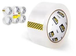 EA318 (1) ديلي بكرة شريط لاصق 55m = 60Y - شفاف عريض 48 مم - سماكة 45 ميكرون - EA318