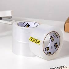 EA318 (3) ديلي بكرة شريط لاصق 55m = 60Y - شفاف عريض 48 مم - سماكة 45 ميكرون - EA318