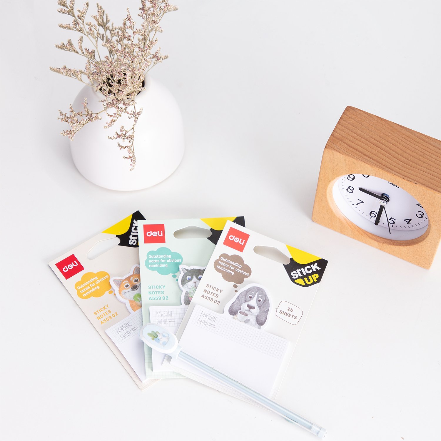 ديلي ورق ملاحظات أشكال مختلفة - 75*84 مم - 25 طبق EA55902