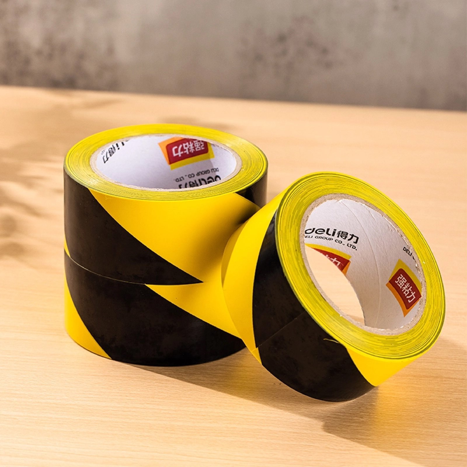 EA700 (1) ديلي بكرة شريط لاصق 33 متر - تحذير - عرض 48 مم - أصفر&أسود - EA700