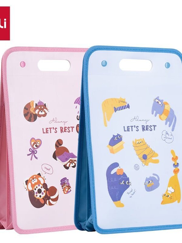 ديلي كيس مدرسي للأطفال - قياس A4 - قبضتين للسهولة الحمل - ألوان مختلفة - EF617