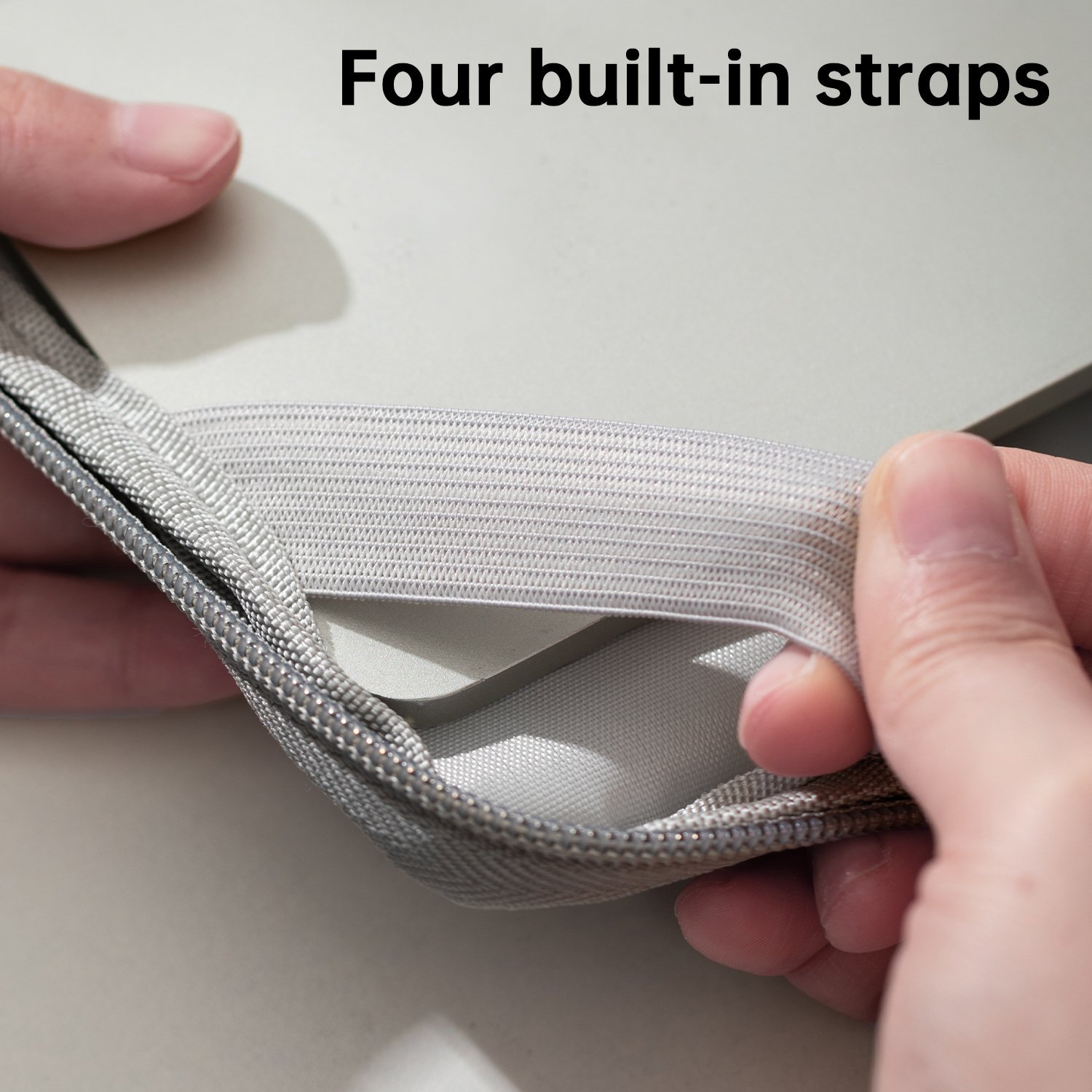 ديلي حقيبة كمبيوتر محمول - 35.5×26×3.5 سم - رمادي - EH975