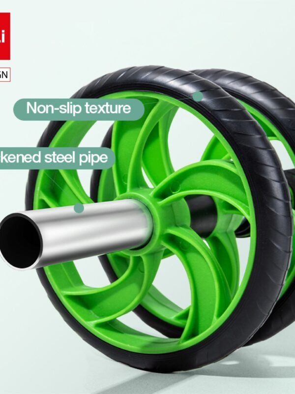 ديلي عجلة تمارين البطن - أداة لفقدان الوزن - 32*14.5*14.5 - أسود - ER010-GN