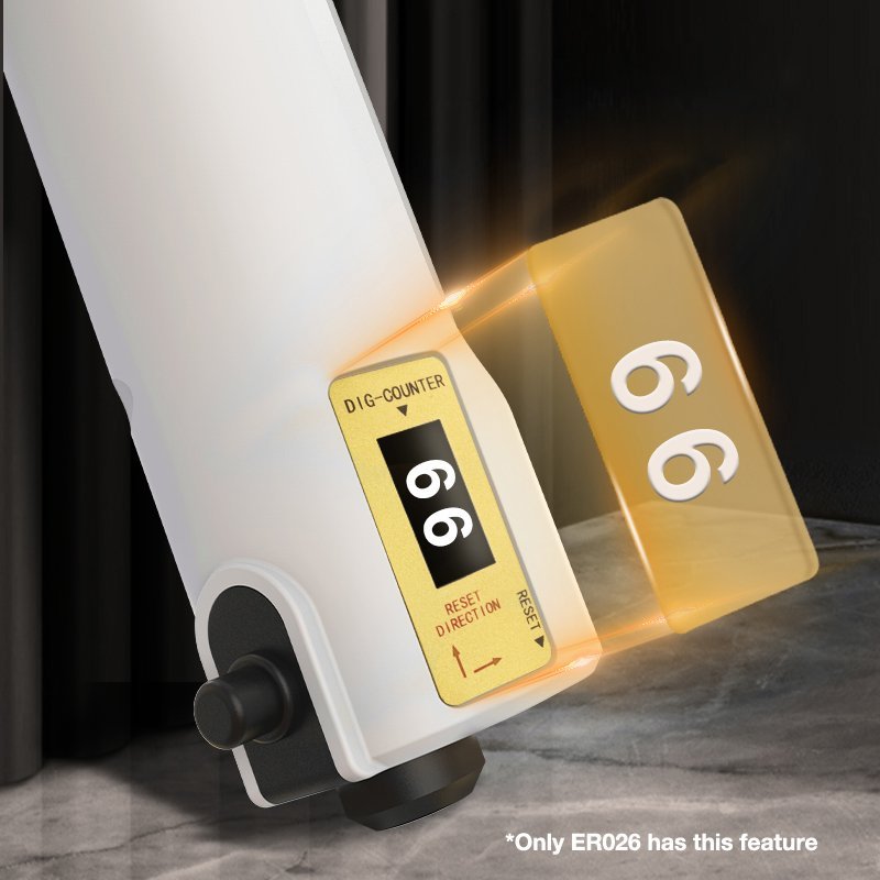 ديلي مقبض رياضي لشد الأعصاب - تحكم بالقوة من 7 ~ 80 كغ - أبيض - ER025-WH