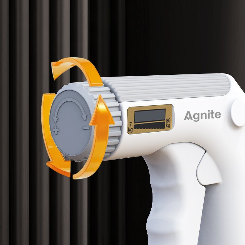 ديلي مقبض رياضي لشد الأعصاب - تحكم بالقوة من 7 ~ 80 كغ - أبيض - ER025-WH