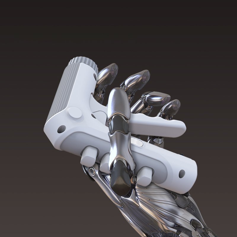 ديلي مقبض رياضي لشد الأعصاب - تحكم بالقوة من 7 ~ 80 كغ - أبيض - ER025-WH