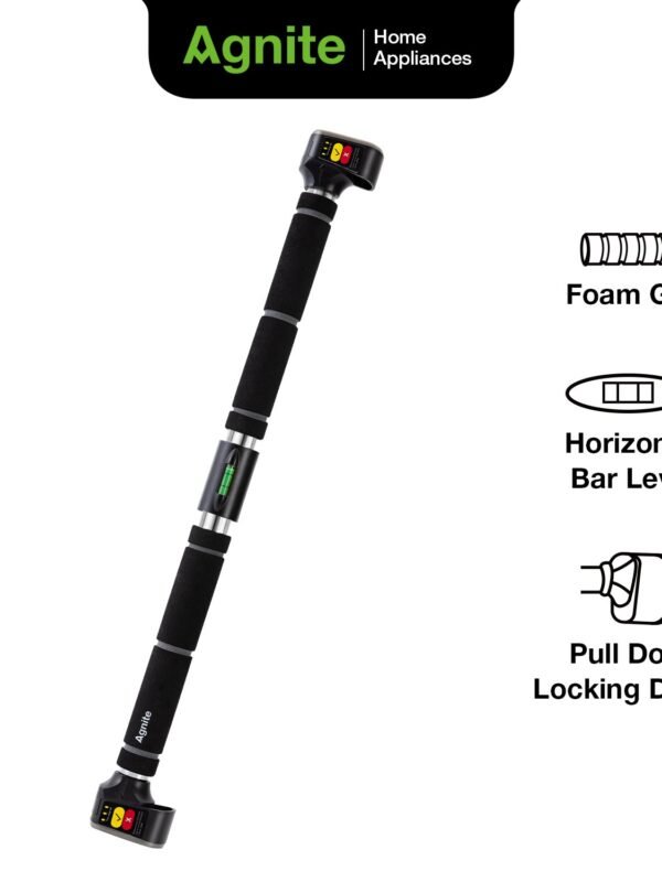ديلي عصا جداريه لتمرين الثابت - طول قابل للتعديل 70-110 سم - رمادي - R062-GR