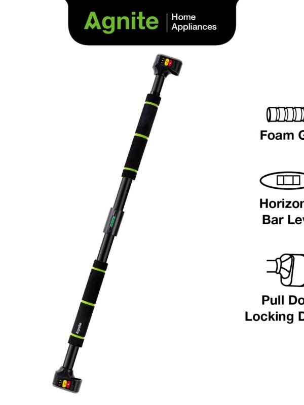 ديلي عصا جداريه لتمرين الثابت - طول قابل للتعديل 90-140 سم - أخضر - ER063-GN