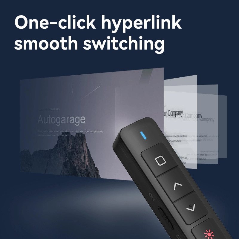 ديلي مؤشر ليزر - مسافة تحكم حتى 100 متر - ليزر أحمر - بدن أسود - ES001