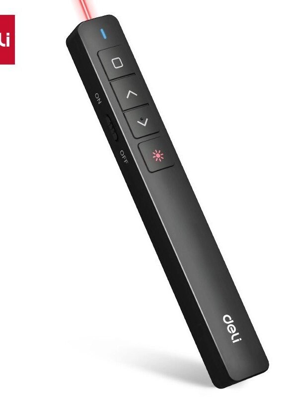 ديلي مؤشر ليزر - مسافة تحكم حتى 100 متر - ليزر أحمر - بدن أسود - ES001