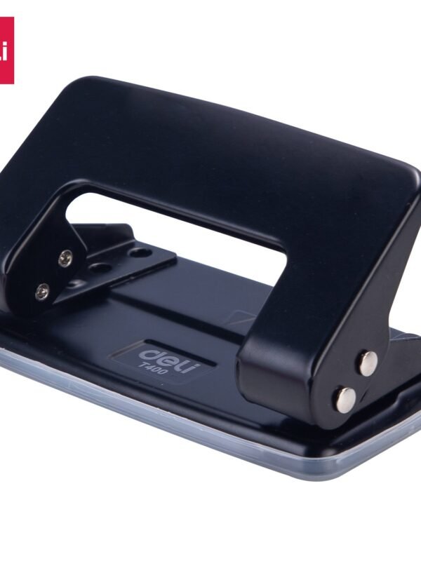 ديلي ثقابة ورق - بإستطاعة 8 صفحة - قطر الثقب 8مم - أسود - ET40020