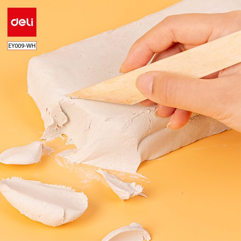 EY009-WH (2) ديلي صلصال تشكيلي - 250 غرام - أبيض - EY009-WH