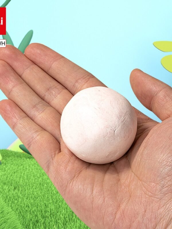 ديلي صلصال تشكيلي - 250 غرام - أبيض - EY009-WH