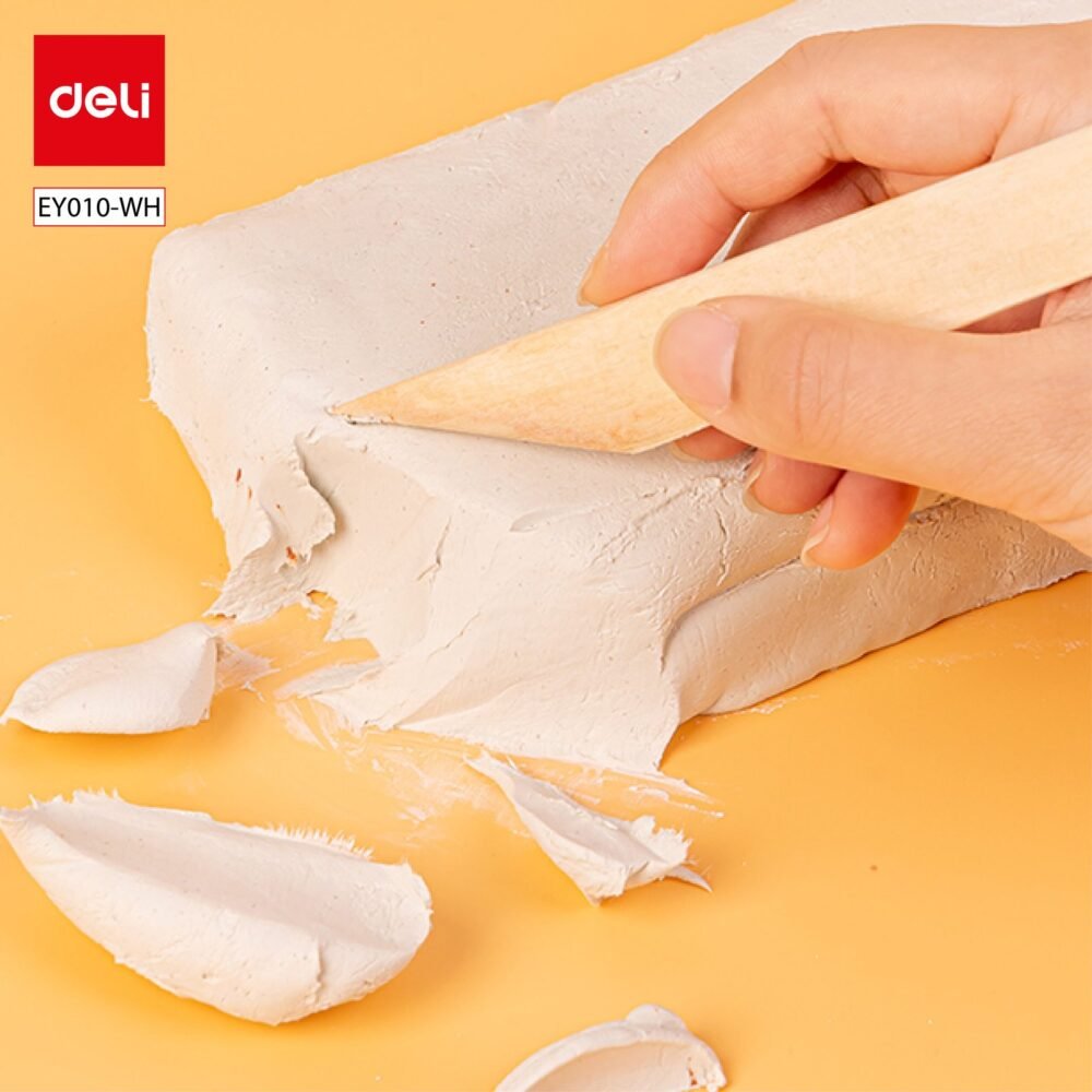 EY010-WH (3) ديلي صلصال تشكيلي - 500 غرام - أبيض - EY010-WH