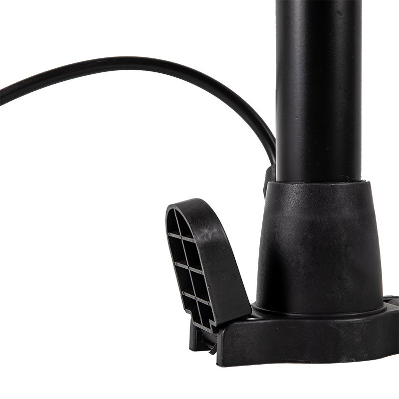 ديلي منفاخ هواء يدوي محمول - 60 سم - مع قاعدتين - أسود - F1323