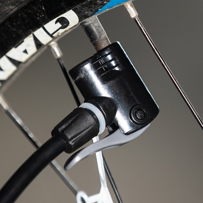 ديلي منفاخ هواء يدوي محمول - 60 سم - مع قاعدتين - أسود - F1323