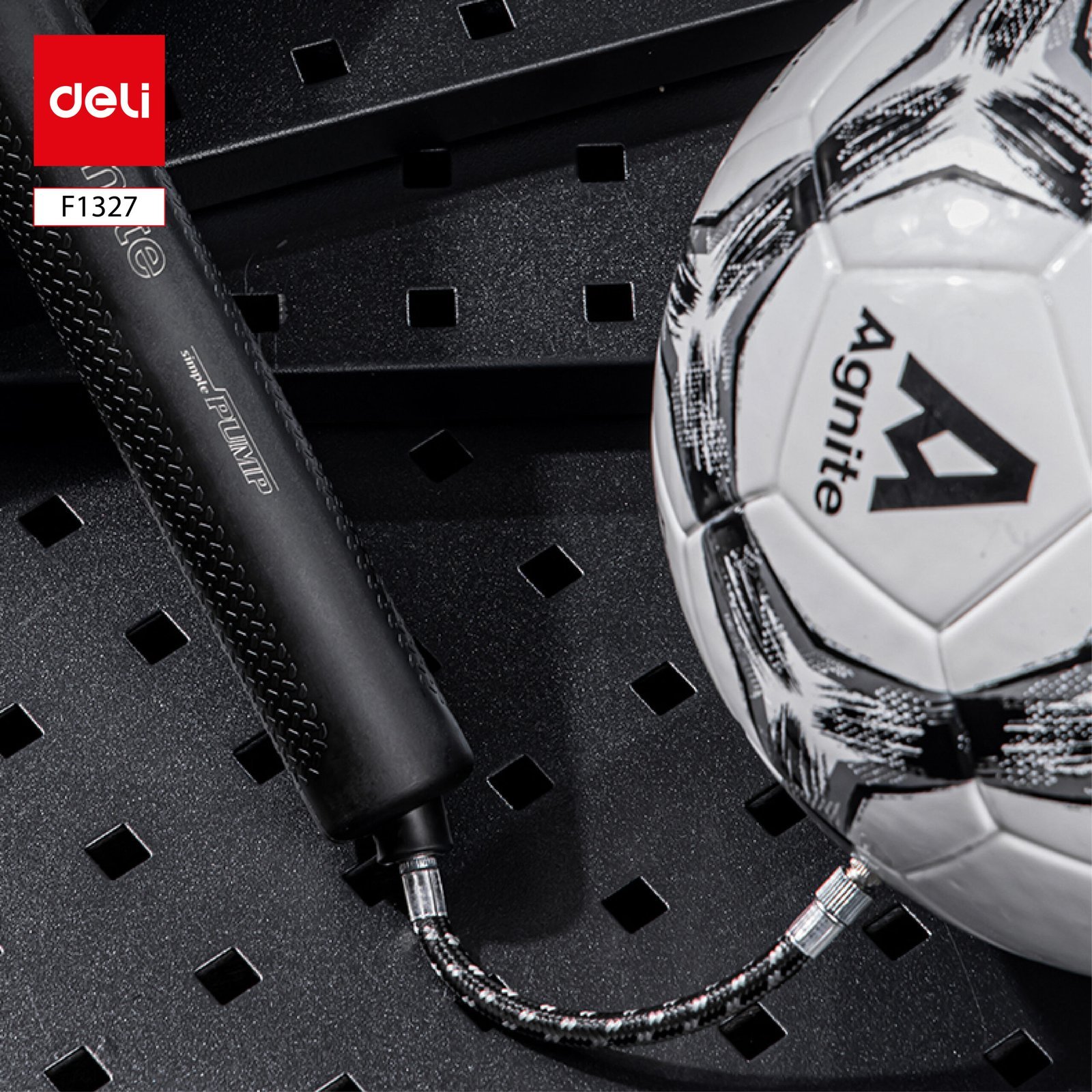 ديلي منفاخ هواء يدوي محمول - φ35*300 مم - أسود - F1327