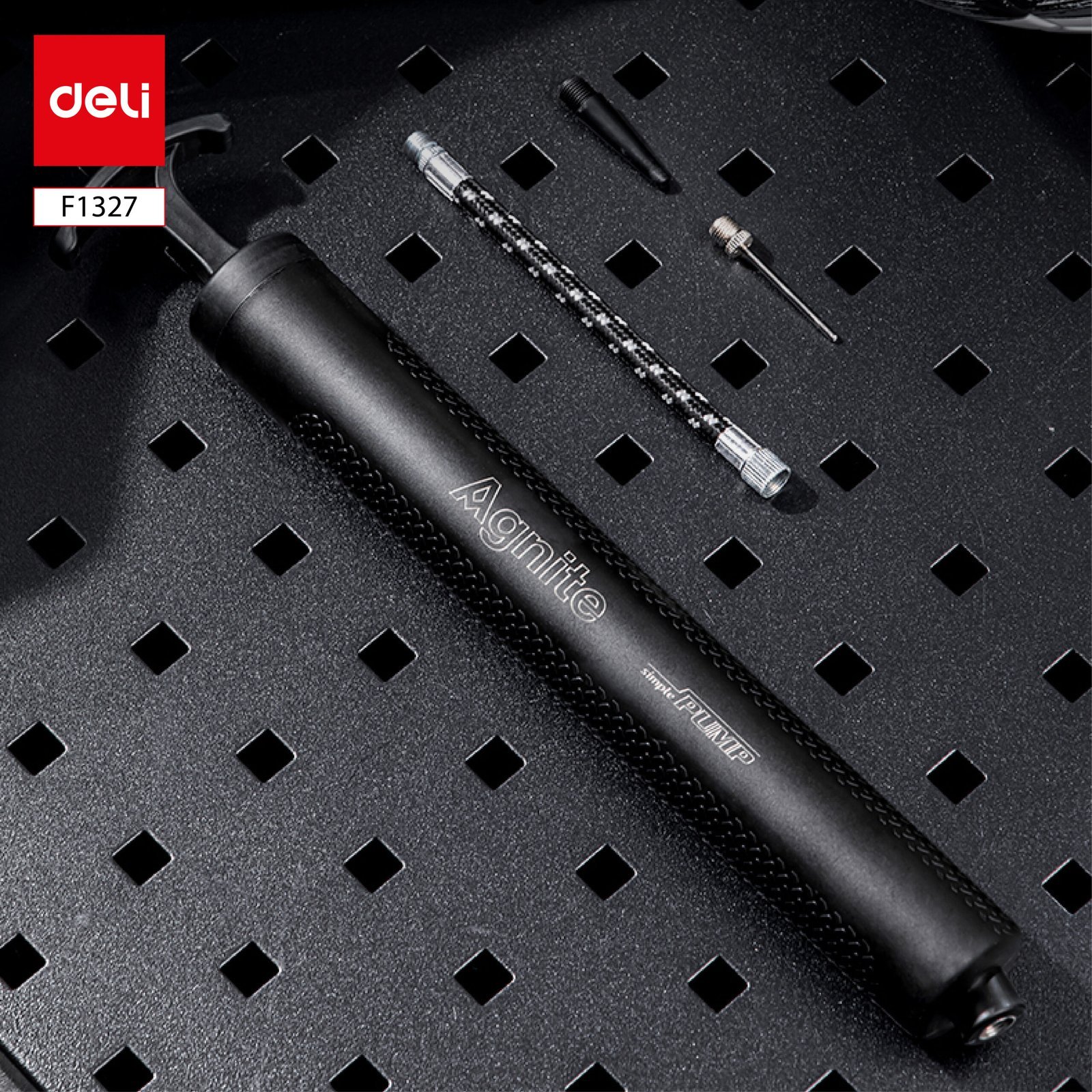 ديلي منفاخ هواء يدوي محمول - φ35*300 مم - أسود - F1327