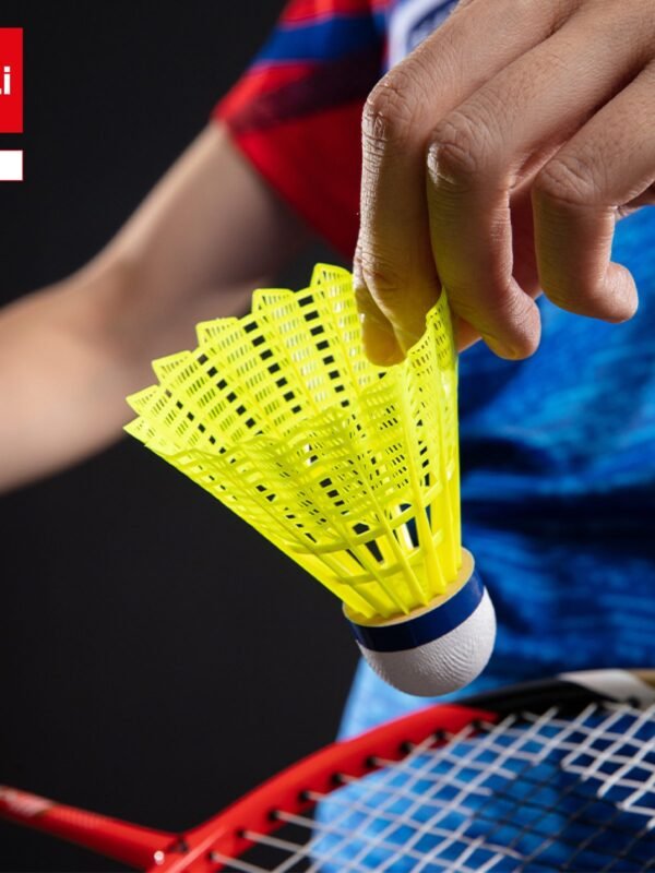 ديلي ريشة مضرب - مجموعة 3 ريشة - بلاستيك - أصفر - F2211