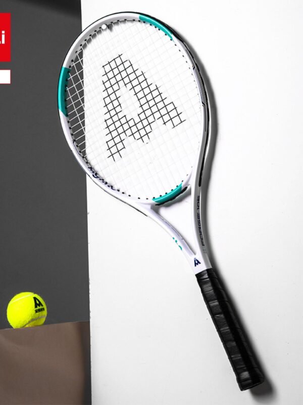 ديلي مضرب تنس - مع ملحقات - ٢٧ بوصة -٥٠±٥ LBS - أبيض - F2501