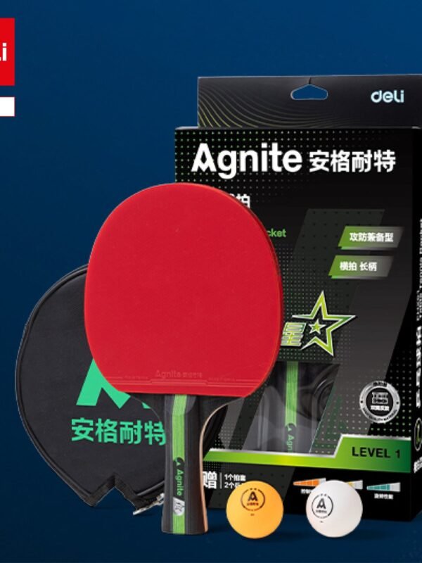 ديلي مضرب تنس الطاولة - مع ملحقات - مع ملحقات - نجمة واحدة - ألوان مختلفة - FH251