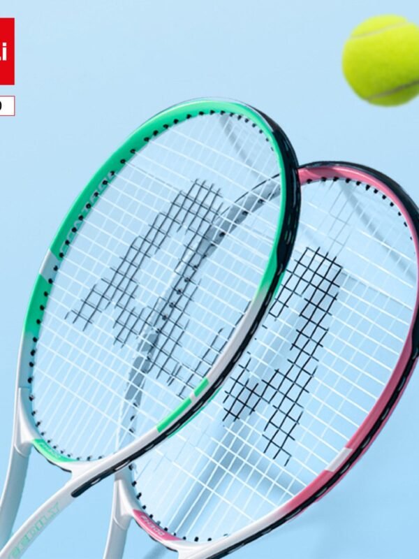 ديلي مضرب تنس - مع ملحقات - ألمنيوم - ألوان مختلفة - FH300