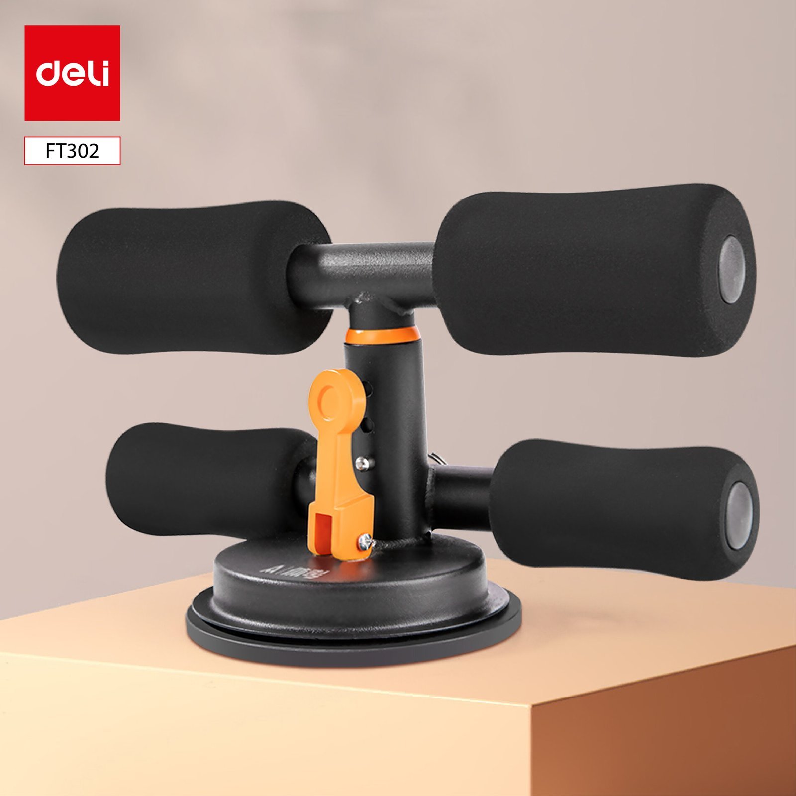 ديلي جهاز تمارين ضغظ - 3 ارتفاعات - 27.5 سم - أسود - FT302